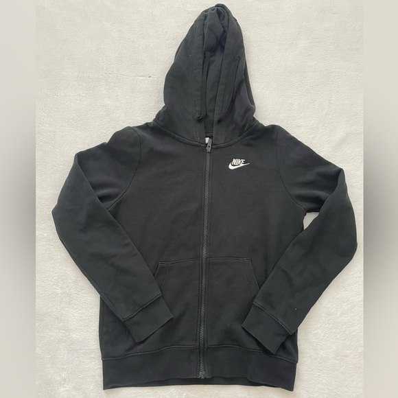 Black Nike Zip Up Jacket - Picture 1 of 4